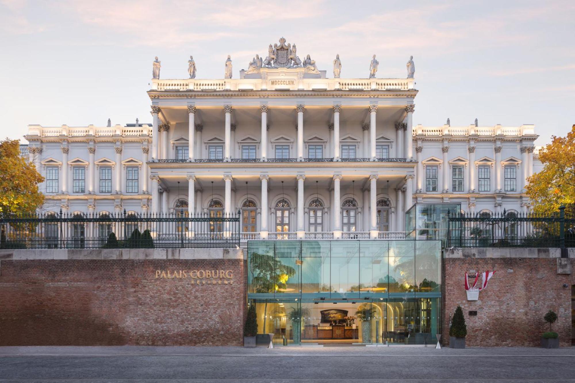 Palais Coburg Hotel Viena Exterior foto